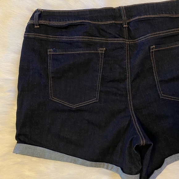 Maurices Jean Shorts Womens Size 24 Blue Denim - Picture 6 of 7